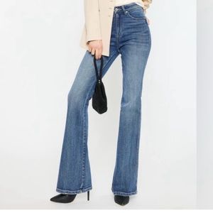Kancan • High Rise Flare Jeans - KC7340M